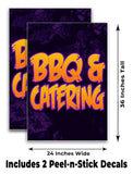 BBQ & Catering A-Frame Signs, Decals, or Panels