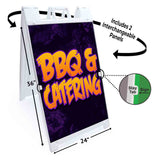 BBQ & Catering A-Frame Signs, Decals, or Panels