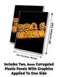 BBQ Catering A-Frame Signs, Decals, or Panels