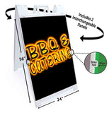 BBQ Catering A-Frame Signs, Decals, or Panels