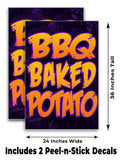 BBQ Baked Pot A-Frame Signs, Decals, or Panels