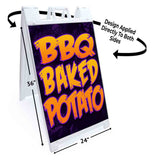BBQ Baked Pot A-Frame Signs, Decals, or Panels