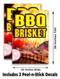 BBQ Brisket A-Frame Signs, Decals, or Panels