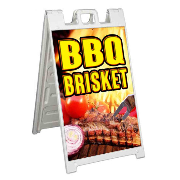 BBQ Brisket A-Frame Signs, Decals, or Panels