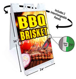 BBQ Brisket A-Frame Signs, Decals, or Panels