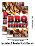 BBQ Brisket A-Frame Signs, Decals, or Panels