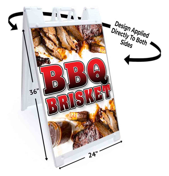 BBQ Brisket A-Frame Signs, Decals, or Panels