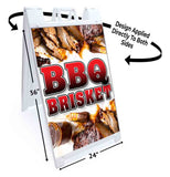 BBQ Brisket A-Frame Signs, Decals, or Panels