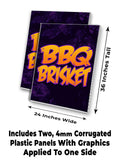 BBQ Brisket A-Frame Signs, Decals, or Panels