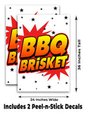 BBQ Brisket A-Frame Signs, Decals, or Panels
