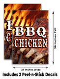 BBQ Chicken A-Frame Signs, Decals, or Panels