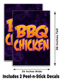 BBQ Chicken A-Frame Signs, Decals, or Panels