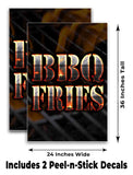 BBQ Fries A-Frame Signs, Decals, or Panels