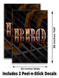 BBQ A-Frame Signs, Decals, or Panels