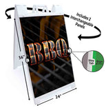BBQ A-Frame Signs, Decals, or Panels