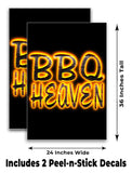 BBQ Heaven A-Frame Signs, Decals, or Panels