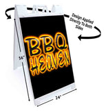 BBQ Heaven A-Frame Signs, Decals, or Panels