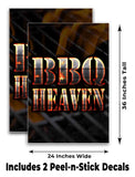 BBQ Heaven A-Frame Signs, Decals, or Panels