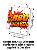 BBQ Heaven A-Frame Signs, Decals, or Panels