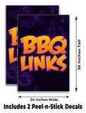 BBQ Links A-Frame Signs, Decals, or Panels