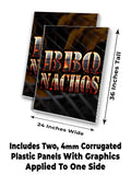 BBQ Nachos A-Frame Signs, Decals, or Panels