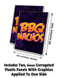 BBQ Nachos A-Frame Signs, Decals, or Panels