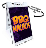 BBQ Nachos A-Frame Signs, Decals, or Panels