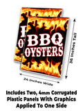 BBQ Oysters A-Frame Signs, Decals, or Panels