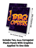 BBQ Oysters A-Frame Signs, Decals, or Panels