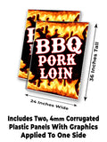BBQ Pork Loin A-Frame Signs, Decals, or Panels