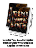 BBQ Pork Loin A-Frame Signs, Decals, or Panels