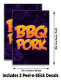 BBQ Pork A-Frame Signs, Decals, or Panels