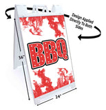 BBQ A-Frame Signs, Decals, or Panels
