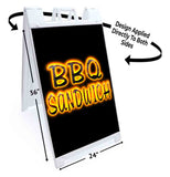 BBQ Sandwich A-Frame Signs, Decals, or Panels