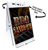 BBQ Sandwich A-Frame Signs, Decals, or Panels