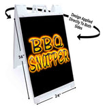 BBQ Snapper A-Frame Signs, Decals, or Panels