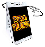 BBQ Tilapia A-Frame Signs, Decals, or Panels