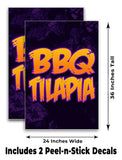 BBQ Tilapia A-Frame Signs, Decals, or Panels