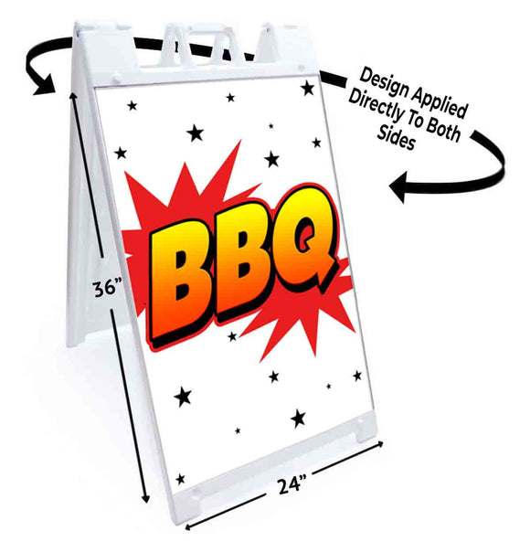 BBQ  A-Frame Signs, Decals, or Panels