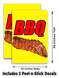 BBQ A-Frame Signs, Decals, or Panels