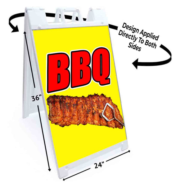BBQ A-Frame Signs, Decals, or Panels