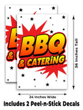 BBQ Catering A-Frame Signs, Decals, or Panels