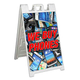 We Buy Phones A-Frame Signs, Decals, or Panels