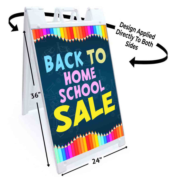 Back To Home School Sale A-Frame Signs, Decals, or Panels