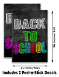 Back To School Clothing A-Frame Signs, Decals, or Panels