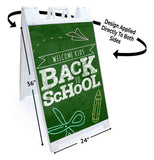 Back To School A-Frame Signs, Decals, or Panels