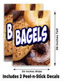 Bagels A-Frame Signs, Decals, or Panels