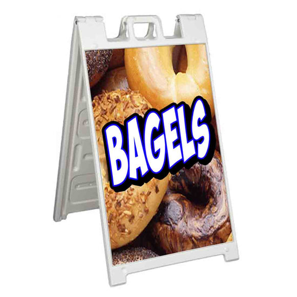 Bagels A-Frame Signs, Decals, or Panels