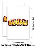 Bananas A-Frame Signs, Decals, or Panels