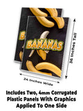 Bananas A-Frame Signs, Decals, or Panels